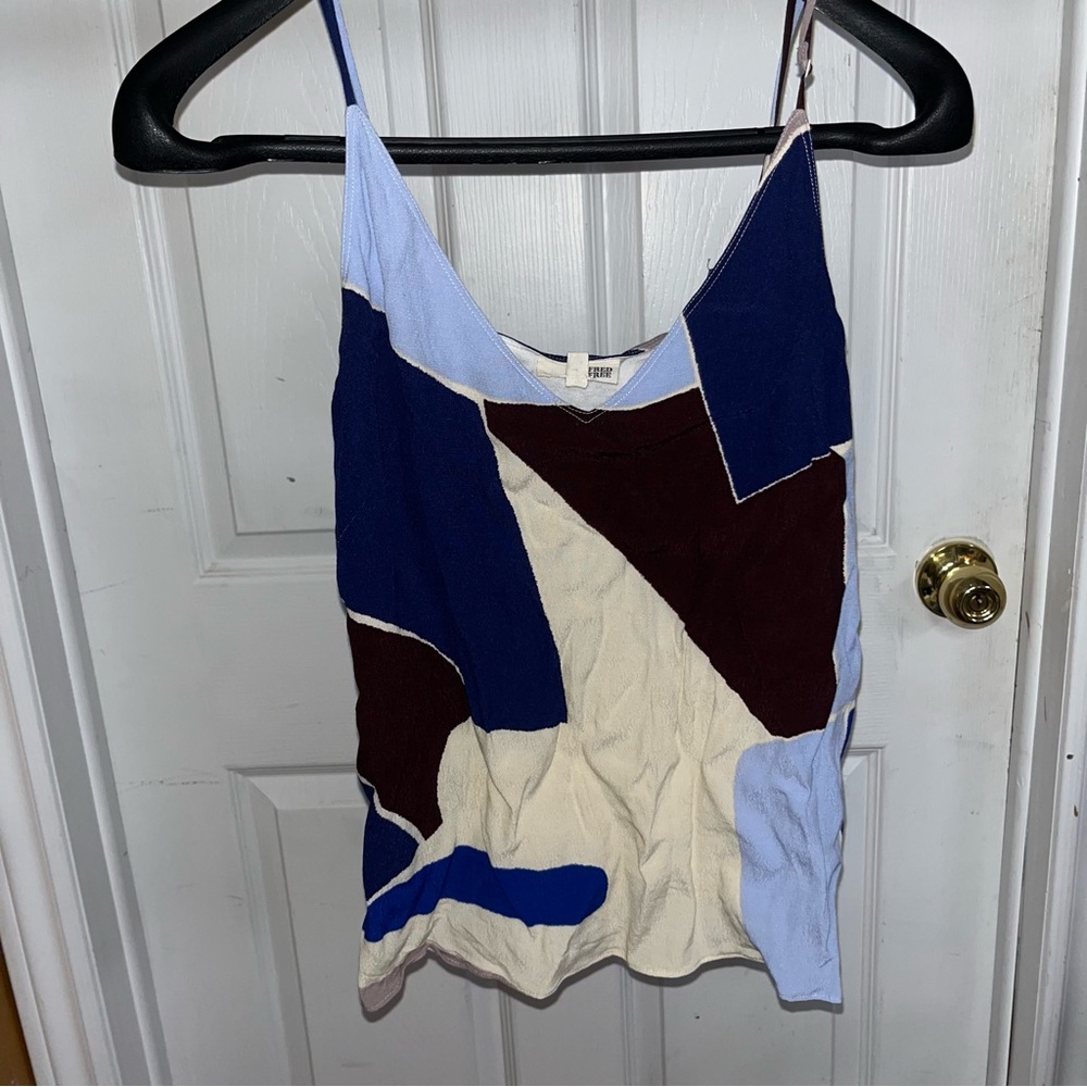 Wilfred Colorblock Spaghetti Strap Top